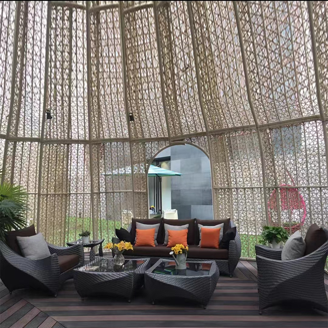 Menton Round Lounge Set - Image 3