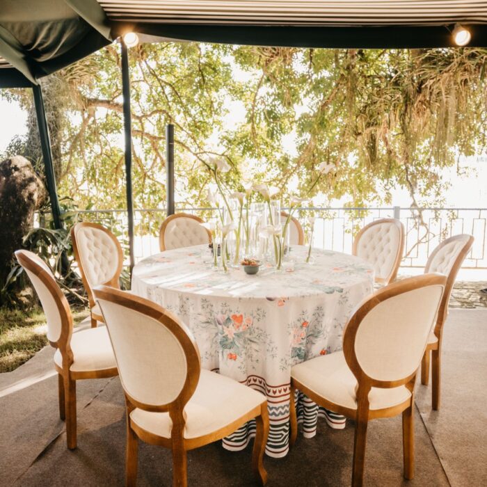 Grande Table Travertine Dining Table